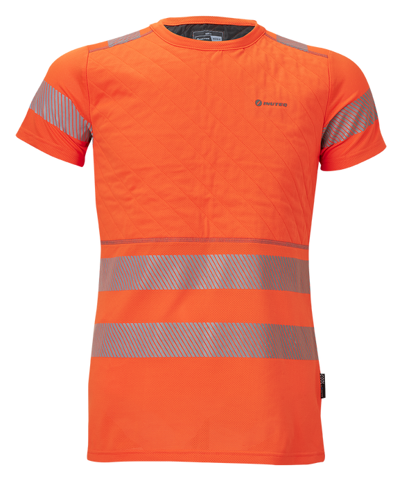 Bodycool T-Shirt mit Reflektoren nach ISO20471 Class2