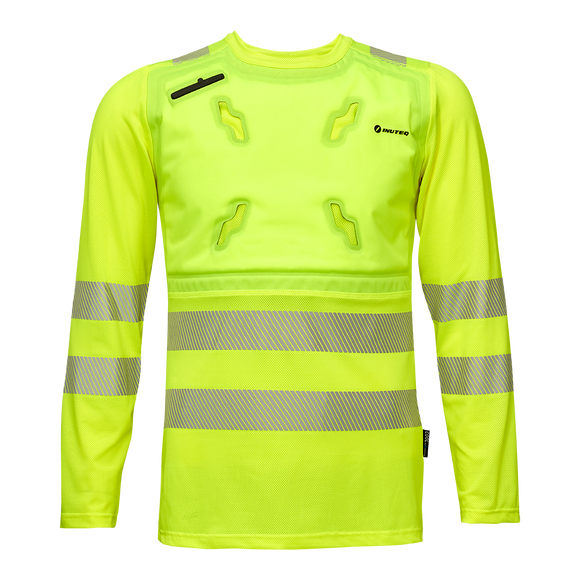 Bodycool T-Shirt mit trockener Verdunstung, Reflektoren nach ISO20471 Class2 (Kopie)