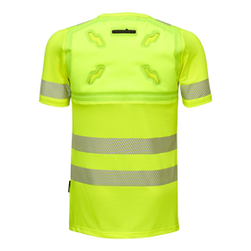 Bodycool T-Shirt mit trockener Verdunstung, Reflektoren nach ISO20471 Class2 (Kopie) - 0