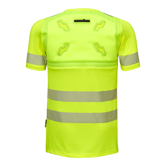 Bodycool T-Shirt mit trockener Verdunstung, Reflektoren nach ISO20471 Class2 (Kopie)