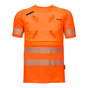 Bodycool T-Shirt mit trockener Verdunstung, Reflektoren nach ISO20471 Class2 (Kopie)