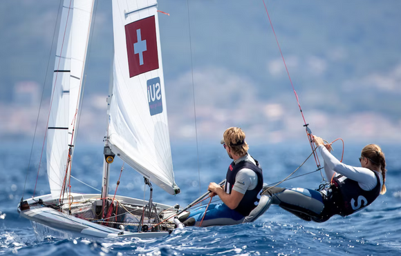 Maja Siegenthaler & Yves MermodWeltmeister und Olympiateilnehmer in der 470er Klasse