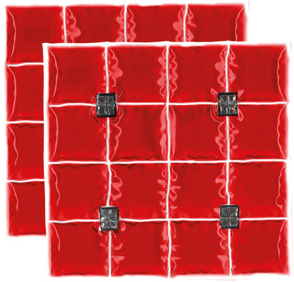 Coussinets rafraîchissants 100 % bio PCM à 8 cellules, lot de 4 pour Bodycool Pro en néoprène