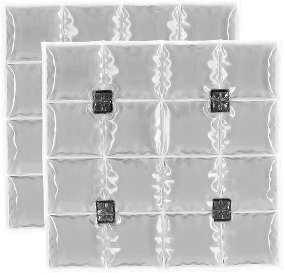 Coussinets rafraîchissants 100 % bio PCM à 8 cellules, lot de 4 pour Bodycool Pro en néoprène