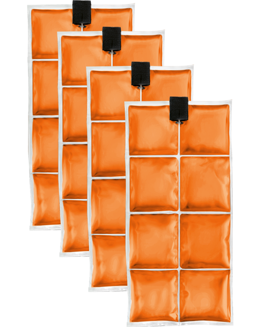 Inserts de refroidissement 100% BIO PCM 8 cellules, 4ER Set