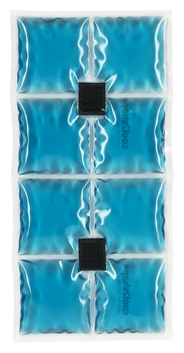 Inserts PCM biosourcés pour ceinture abdominale Cool2Shape, 15˚C (2 pièces)